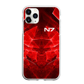 Чехол для iPhone 11 Pro матовый с принтом MASS EFFECT N7 в Кировске, Силикон |  | n7 | альянс | броня | костюм | масс эффект | н7