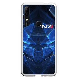 Чехол для Honor P Smart Z с принтом MASS EFFECT N7 в Кировске, Силикон | Область печати: задняя сторона чехла, без боковых панелей | Тематика изображения на принте: n7 | альянс | броня | костюм | масс эффект | н7