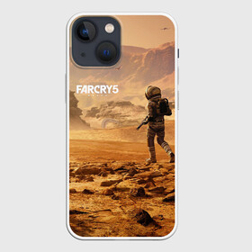 Чехол для iPhone 13 mini с принтом FAR CRY 5 LOST ON MARS в Кировске,  |  | Тематика изображения на принте: action | far cry | far cry 5 | lost on mars | игра | космонавт | космос | марс | экшн
