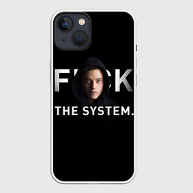 Чехол для iPhone 13 с принтом Fck The System   Mr. Robot в Кировске,  |  | society | system | систему