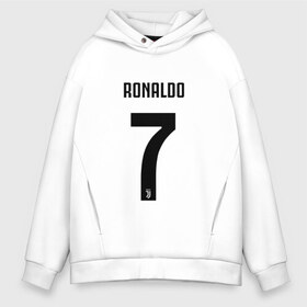 Мужское худи Oversize хлопок с принтом RONALDO JUVE SPORT в Кировске, френч-терри — 70% хлопок, 30% полиэстер. Мягкий теплый начес внутри —100% хлопок | боковые карманы, эластичные манжеты и нижняя кромка, капюшон на магнитной кнопке | club | cr7 | fc | football | ronaldo | sport | криштиану роналду | роналдо | спорт | фк | форма | футбольный клуб | ювентус