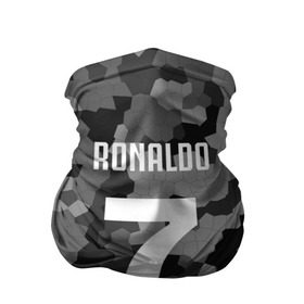 Бандана-труба 3D с принтом RONALDO JUVE SPORT в Кировске, 100% полиэстер, ткань с особыми свойствами — Activecool | плотность 150‒180 г/м2; хорошо тянется, но сохраняет форму | cr7 | fc | клуб | криштиану роналду | роналдо | фк | ювентус