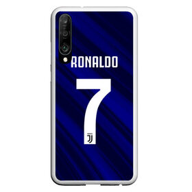 Чехол для Honor P30 с принтом RONALDO JUVE SPORT в Кировске, Силикон | Область печати: задняя сторона чехла, без боковых панелей | cr7 | fc | клуб | криштиану роналду | роналдо | фк | ювентус