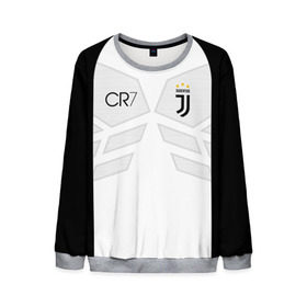 Мужской свитшот 3D с принтом RONALDO JUVE SPORT в Кировске, 100% полиэстер с мягким внутренним слоем | круглый вырез горловины, мягкая резинка на манжетах и поясе, свободная посадка по фигуре | Тематика изображения на принте: cr7 | fc juventus | football | juve | juventus | ronaldo | sport | роналдо | спорт | футбол | ювентус