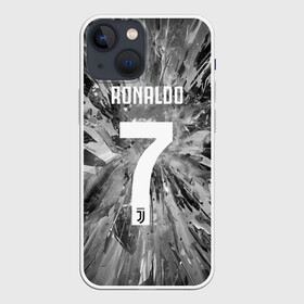 Чехол для iPhone 13 mini с принтом RONALDO JUVE SPORT в Кировске,  |  | cr7 | fc | клуб | криштиану роналду | роналдо | фк | ювентус