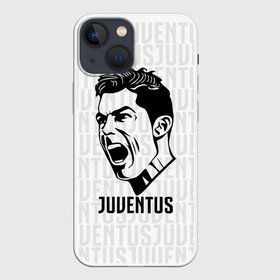 Чехол для iPhone 13 mini с принтом RONALDO JUVE SPORT в Кировске,  |  | cr7 | fc | клуб | криштиану роналду | роналдо | фк | ювентус