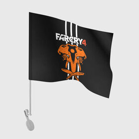 Флаг для автомобиля с принтом Far Cry 4 в Кировске, 100% полиэстер | Размер: 30*21 см | action | far cry 4 | армия | гималаи | гирокоптер | мин | мир | открытый | франшиза | ховеркрафт | шутер