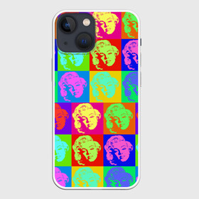 Чехол для iPhone 13 mini с принтом pop art Marilyn Monroe в Кировске,  |  | Тематика изображения на принте: marilyn monroe | pop art | мэрилин монро | поп арт