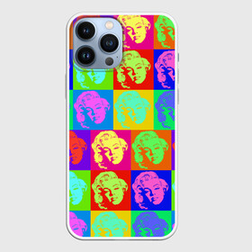 Чехол для iPhone 13 Pro Max с принтом pop art Marilyn Monroe в Кировске,  |  | Тематика изображения на принте: marilyn monroe | pop art | мэрилин монро | поп арт