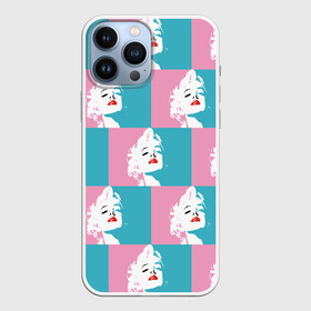 Чехол для iPhone 13 Pro Max с принтом Marilyn Monroe в Кировске,  |  | Тематика изображения на принте: marilyn monroe | pop art | мэрилин монро | поп арт