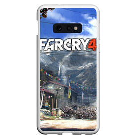 Чехол для Samsung S10E с принтом Far Cry 4 в Кировске, Силикон | Область печати: задняя сторона чехла, без боковых панелей | action | far cry 4 | армия | гималаи | гирокоптер | мин | мир | открытый | франшиза | ховеркрафт | шутер