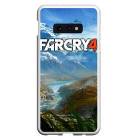 Чехол для Samsung S10E с принтом Far Cry 4 в Кировске, Силикон | Область печати: задняя сторона чехла, без боковых панелей | action | far cry 4 | армия | гималаи | гирокоптер | мин | мир | открытый | франшиза | ховеркрафт | шутер