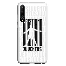 Чехол для Honor P30 с принтом RONALDO JUVE SPORT в Кировске, Силикон | Область печати: задняя сторона чехла, без боковых панелей | club | cr7 | fc | football | ronaldo | sport | криштиану роналду | роналдо | спорт | фк | форма | футбольный клуб | ювентус