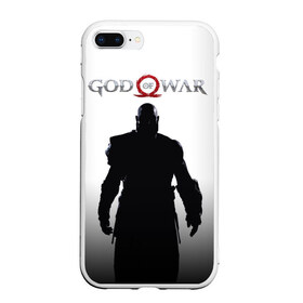 Чехол для iPhone 7Plus/8 Plus матовый с принтом God of War 4 Кратос в Кировске, Силикон | Область печати: задняя сторона чехла, без боковых панелей | atreus | god of war | god of war 4 | gow | kratos | ps4 | атрей | бог войны | гов | зы4 | кратос | левиафан | мальчик | мимир | мировой змей | пиратs | руны | эксклюзив