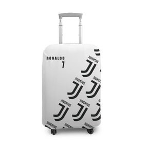 Чехол для чемодана 3D с принтом Personal form Ronaldo в Кировске, 86% полиэфир, 14% спандекс | двустороннее нанесение принта, прорези для ручек и колес | 7 | cristiano | jeep | juventus | ronaldo | италия | криштиану | роналду | футбол | ювентус
