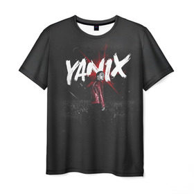 Мужская футболка 3D с принтом YANIX в Кировске, 100% полиэфир | прямой крой, круглый вырез горловины, длина до линии бедер | Тематика изображения на принте: 