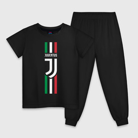 Детская пижама хлопок с принтом Juventus Italy в Кировске, 100% хлопок |  брюки и футболка прямого кроя, без карманов, на брюках мягкая резинка на поясе и по низу штанин
 | cristiano | juve | италия | криштиану | роналдо | роналду | юве | ювентус