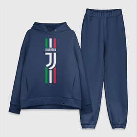 Женский костюм хлопок Oversize с принтом Juventus Italy в Кировске,  |  | cristiano | juve | италия | криштиану | роналдо | роналду | юве | ювентус