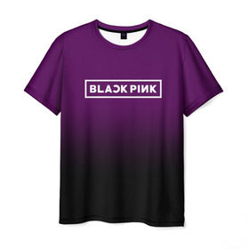Мужская футболка 3D с принтом BlackPink в Кировске, 100% полиэфир | прямой крой, круглый вырез горловины, длина до линии бедер | blackpink