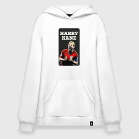 Худи SuperOversize хлопок с принтом Harry Kane в Кировске, 70% хлопок, 30% полиэстер, мягкий начес внутри | карман-кенгуру, эластичная резинка на манжетах и по нижней кромке, двухслойный капюшон
 | 