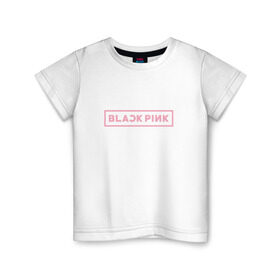 Детская футболка хлопок с принтом BlackPink 96 JENNIE в Кировске, 100% хлопок | круглый вырез горловины, полуприлегающий силуэт, длина до линии бедер | 96 jennie | black  pink | blackpink | jennie | jisoo | k pop | lalisa | группа | к поп | корейская группа | розовый | черный
