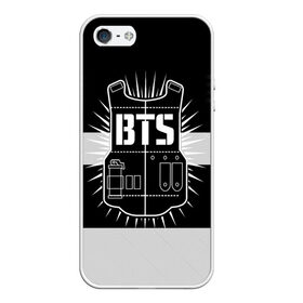 Чехол для iPhone 5/5S матовый с принтом BTS ARMY 97 JUNG KOOK в Кировске, Силикон | Область печати: задняя сторона чехла, без боковых панелей | Тематика изображения на принте: bts | bts army | j hope | jimin | jin | jungkook | k pop | rap monster | rapmon | suga | v | бтс | группа | корея