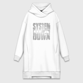 Платье-худи хлопок с принтом System of a Down в Кировске,  |  | soad | soil | system of a down | группа | дав | дарон малакян | джон долмаян | метал | ню | оф | рок | серж танкян | систем | соад | сод | соэд | шаво одаджян | э доун