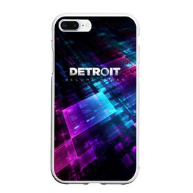 Чехол для iPhone 7Plus/8 Plus матовый с принтом Detroit Become Human в Кировске, Силикон | Область печати: задняя сторона чехла, без боковых панелей | connor | cyberlife | detroit become human | deviant | kara | markus | ps4 | rk800 |  detroit: become human | детроит | детроит: стать человеком | игры | кара | коннор | конор | кэра | маркус | пиратs | эксклюзив