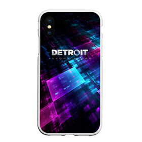 Чехол для iPhone XS Max матовый с принтом Detroit Become Human в Кировске, Силикон | Область печати: задняя сторона чехла, без боковых панелей | connor | cyberlife | detroit become human | deviant | kara | markus | ps4 | rk800 |  detroit: become human | детроит | детроит: стать человеком | игры | кара | коннор | конор | кэра | маркус | пиратs | эксклюзив