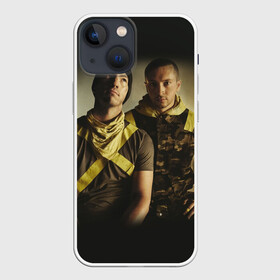 Чехол для iPhone 13 mini с принтом TWENTY ONE PILOTS  TOP в Кировске,  |  | rock | top | twenty one pilots | группа | музыка | рок