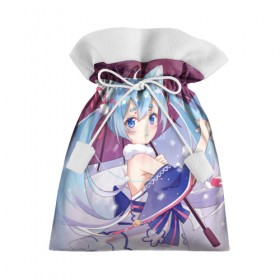 Подарочный 3D мешок с принтом Hatsune Miku в Кировске, 100% полиэстер | Размер: 29*39 см | hatsune miku | аниме | вокалоид | девушки | манга | мульт | оружие | певица | сёдзё | сериал | хатсуне мику | япония