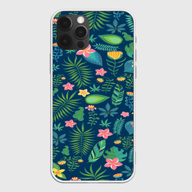 Чехол для iPhone 12 Pro Max с принтом Тропики в Кировске, Силикон |  | jungle | деревья | джунгли | зелень | кусты | лес | мох | океан | пальмы | пляж | тропики | экзотика