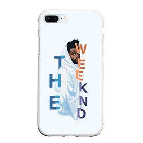 Чехол для iPhone 7Plus/8 Plus матовый с принтом The Weeknd в Кировске, Силикон | Область печати: задняя сторона чехла, без боковых панелей | the | weekend | weeknd | викенд | уикенд | уикнд