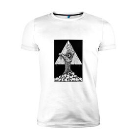 Мужская футболка премиум с принтом Всевидящее око в Кировске, 92% хлопок, 8% лайкра | приталенный силуэт, круглый вырез ворота, длина до линии бедра, короткий рукав | eye | freemasonry | illuminati | secret | see | society | всевидящее | заговор | иллюминаты | ложа | масонская | масонство | общество | око | пирамида | просвещённые | тайное | теория