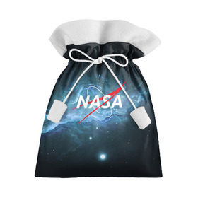 Подарочный 3D мешок с принтом NASA в Кировске, 100% полиэстер | Размер: 29*39 см | Тематика изображения на принте: galaxy | nasa | planet | star | астрономия | галактика | звезды | космос | надписи | наса | планета