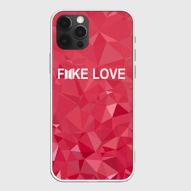 Чехол для iPhone 12 Pro с принтом BTS FAKE LOVE в Кировске, силикон | область печати: задняя сторона чехла, без боковых панелей | bts | bts army | j hope | jimin | jin | jungkook | k pop | rap monster | rapmon | suga | v | бтс | группа | корея