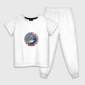 Детская пижама хлопок с принтом apollo 1 NASA collection в Кировске, 100% хлопок |  брюки и футболка прямого кроя, без карманов, на брюках мягкая резинка на поясе и по низу штанин
 | Тематика изображения на принте: 