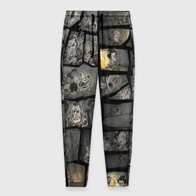 Мужские брюки 3D с принтом Don`t starve в Кировске, 100% полиэстер | манжеты по низу, эластичный пояс регулируется шнурком, по бокам два кармана без застежек, внутренняя часть кармана из мелкой сетки | 