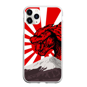 Чехол для iPhone 11 Pro матовый с принтом GODZILLA в Кировске, Силикон |  | comic con | godzilla | gojira | logo | годзилла | знаки | иероглифы | лого | монстр | фильм | чудовище