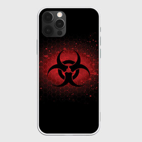 Чехол для iPhone 12 Pro Max с принтом Biohazard в Кировске, Силикон |  | biohazard | plague inc | биологическая опасность | знак