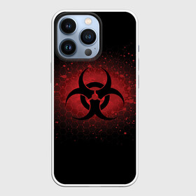 Чехол для iPhone 13 Pro с принтом Biohazard в Кировске,  |  | biohazard | plague inc | биологическая опасность | знак