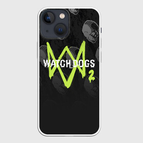 Чехол для iPhone 13 mini с принтом WATCH DOGS 2 в Кировске,  |  | action | ct os | fox | gamer | hacker | player | watch dogs | watch dogs 2 | знак лиса | хакер