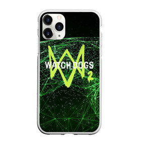 Чехол для iPhone 11 Pro матовый с принтом WATCH DOGS 2 в Кировске, Силикон |  | action | ct os | fox | gamer | hacker | player | watch dogs | watch dogs 2 | знак лиса | хакер