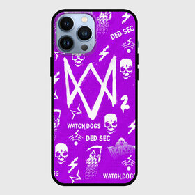 Чехол для iPhone 13 Pro Max с принтом WATCH DOGS 2 в Кировске,  |  | action | ct os | ded sec | fox | gamer | hacker | player | watch dogs | watch dogs 2 | знак лиса | хакер