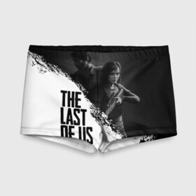 Детские купальные плавки 3D с принтом THE LAST OF US 2 | ОДНИ ИЗ НАС 2 в Кировске, Полиэстер 85%, Спандекс 15% | Слитный крой, подклад по переду изделия, узкие бретели | Тематика изображения на принте: gamer | player | stels | the last of us | the last of us part 2 | бегун | джоэл | каннибалы | охотники | сталкер | топляк | цикады | щелкун | элли