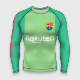 Мужской рашгард 3D с принтом Ter Stegen home 18 19 в Кировске,  |  | barcelona | champions | league | spain | stegen | ter | барселона | испания | лига | марк андре | стеген | тер | чемпионов