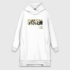 Платье-худи хлопок с принтом System of a Down в Кировске,  |  | soad | soil | system of a down | группа | дав | дарон малакян | джон долмаян | метал | ню | оф | рок | серж танкян | систем | соад | сод | соэд | шаво одаджян | э доун