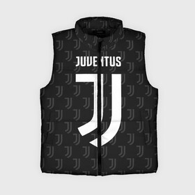 Женский жилет утепленный 3D с принтом Juventus FC Pattern в Кировске,  |  | juventus | pattern | паттерн | форма | футбольная | юва | ювентус