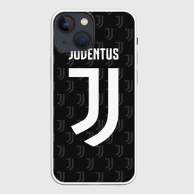 Чехол для iPhone 13 mini с принтом Juventus FC Pattern в Кировске,  |  | Тематика изображения на принте: juventus | pattern | паттерн | форма | футбольная | юва | ювентус