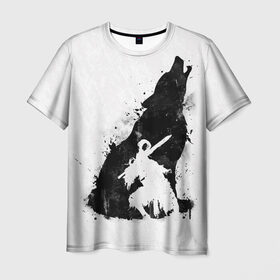 Мужская футболка 3D с принтом DARK SOULS в Кировске, 100% полиэфир | прямой крой, круглый вырез горловины, длина до линии бедер | dark souls | game | gamer | mmo | play | player | rpg | дарк соулс | игра | темные души